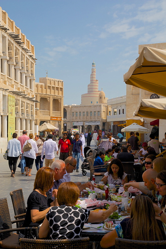 Restaurant and Islamic Culture Centre, Waqif Souq, Doha, Qatar, Middle East