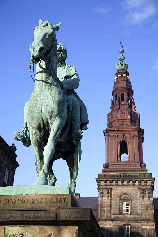 Christiansborg Palace, Copenhagen, Denmark, Scandinavia, Europe