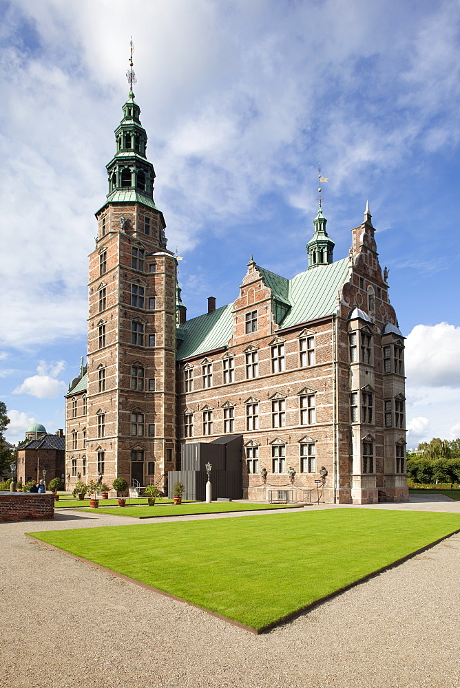 Rosenborg Castle, Copenhagen, Denmark, Scandinavia, Europe