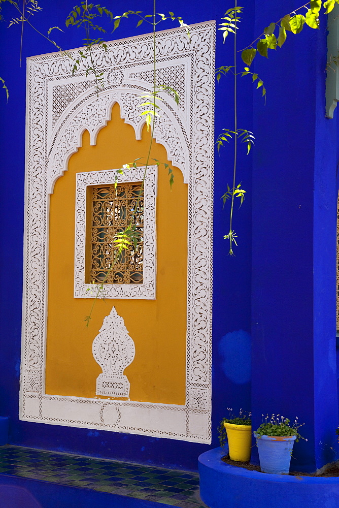 Majorelle Gardens, Marrakesh, Morocco, North Africa, Africa