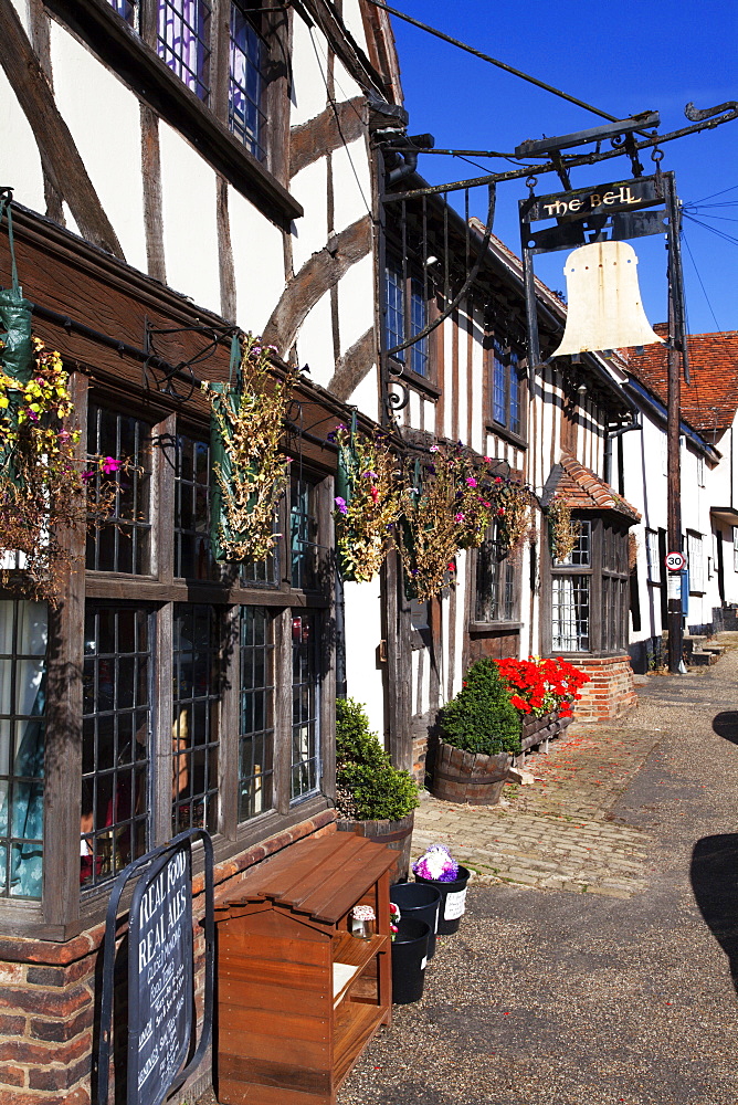 The Bell Inn at Kersey, Suffolk, England, United Kingdom, Europe