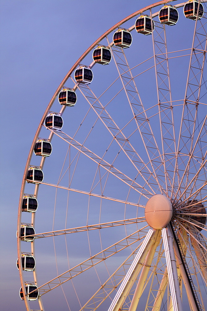 The Wheel of York at dusk, York, Yorkshire, England, United Kingdom, Europe