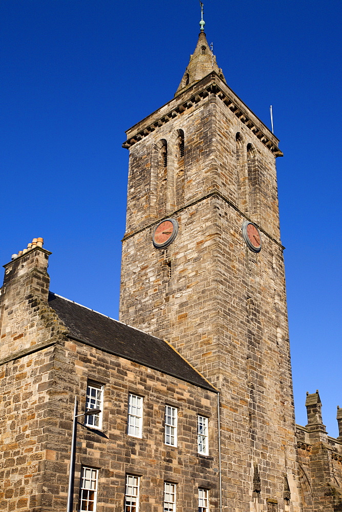 St. Salvators University Chapel, University of St. Andrews, Fife, Scotland, United Kingdom, Europe 