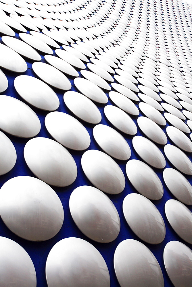 Abstract view of the Selfridges Building at The Bullring, Birmingham, West Midlands, England, United Kingdom, Europe