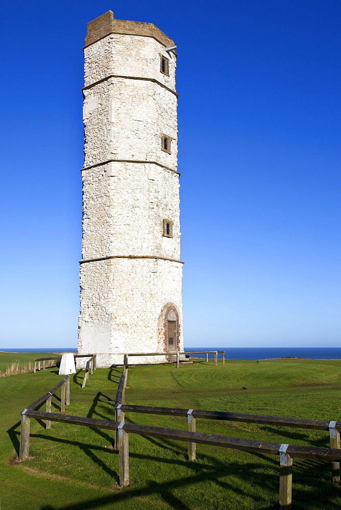 The Chalk Tower, former Lighthouse at Flamborough Head, East Riding of Yorkshire, England, United Kingdom, Europe