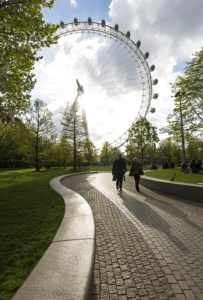 London Eye, South Bank, London, England, United Kingdom, Europe