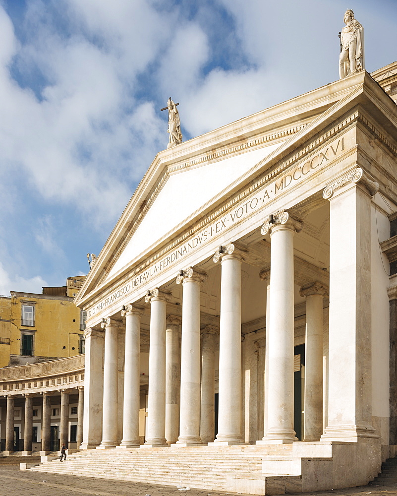 Basilica Reale Pontificia San Francesco da Paola, Naples, Campania, Italy, Europe