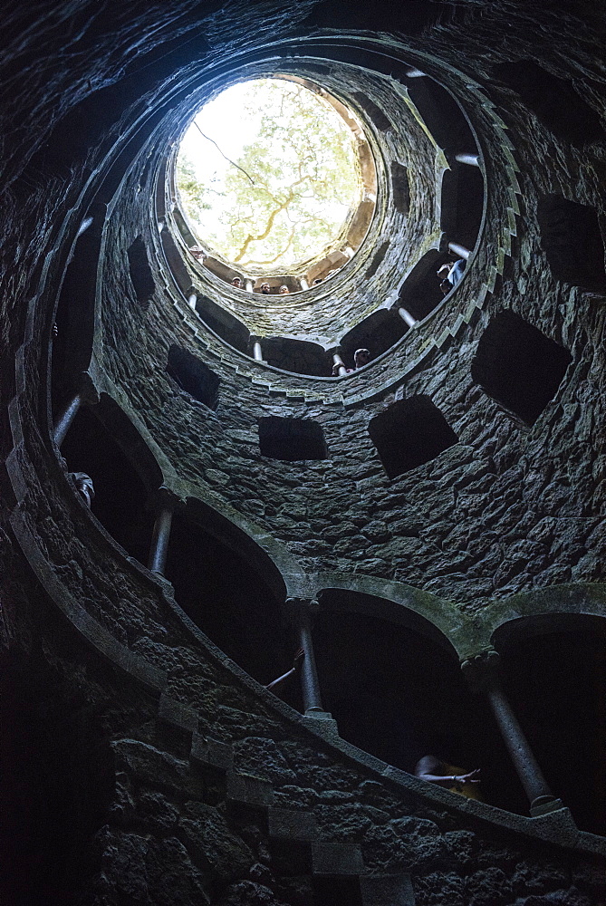 Poco Iniciatico, Quinta da Regaleira, UNESCO World Heritage Site, Sintra, Portugal, Europe