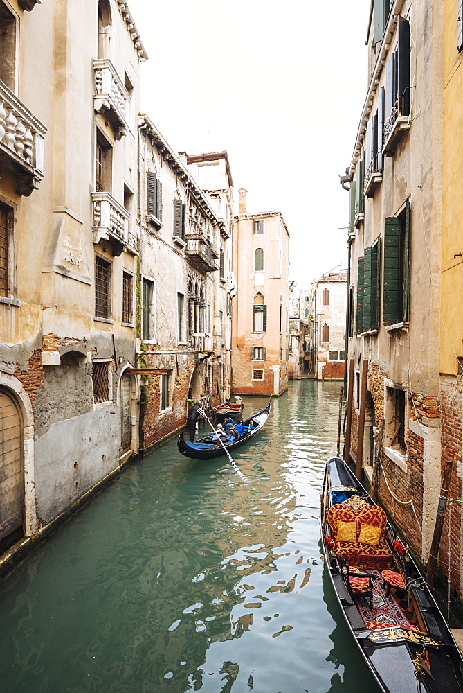 Canal, Venice, UNESCO World Heritage Site, Veneto Province, Italy, Europe