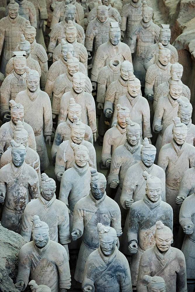 Army of Terracotta Warriors, UNESCO World Heritage Site, Xian, Shaanxi Province, China, Asia