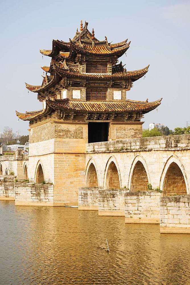 Twin Dragon Bridge (Shuanglong Qiao), Jianshui, Yunnan Province, China, Asia