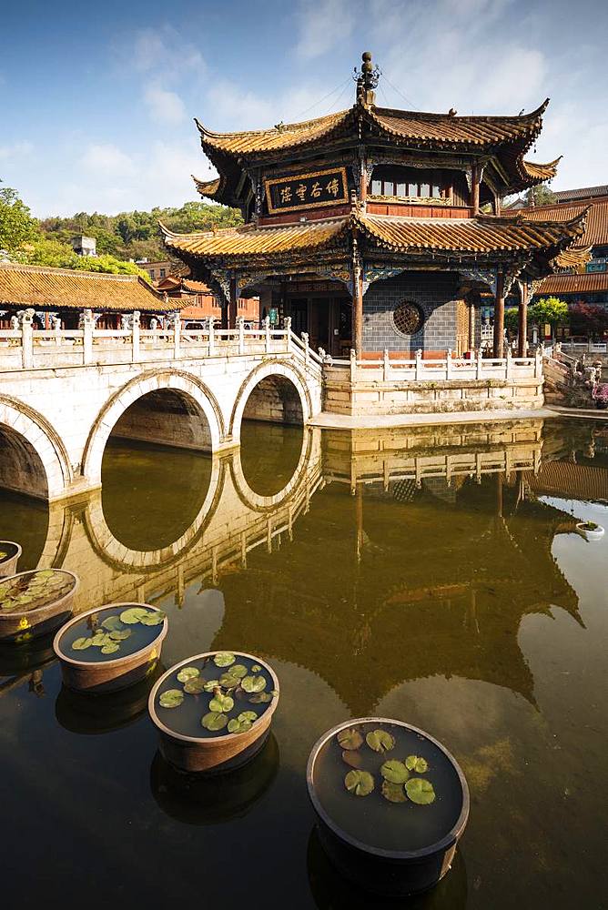 Yuantong Buddhist Temple, Kunming, Yunnan Province, China, Asia