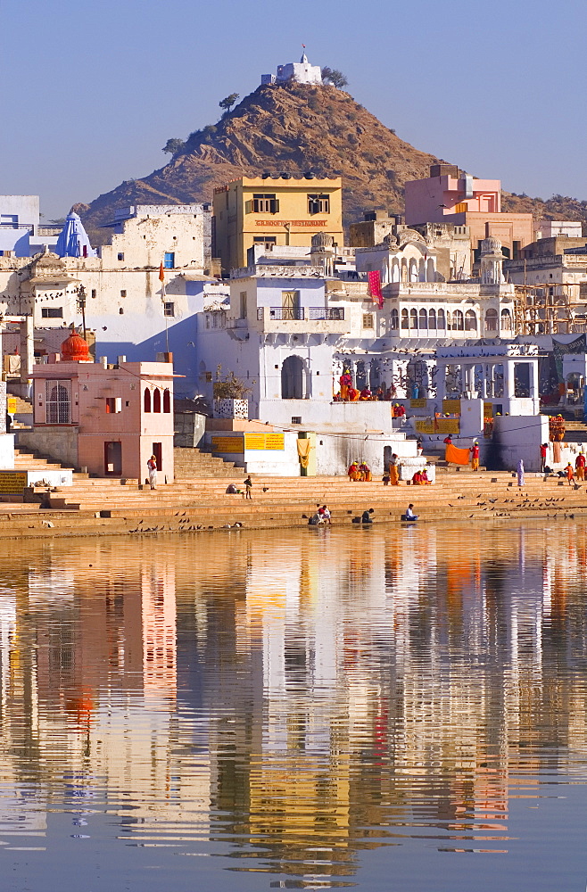 Pushkar Lake, Rajasthan, India, Asia