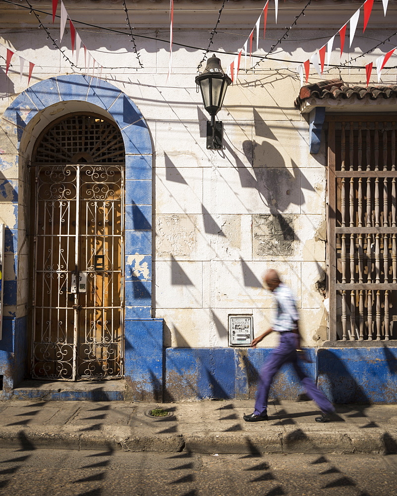 Street scene, Getsemani Barrio, Cartagena, Bolivar Department, Colombia, South America