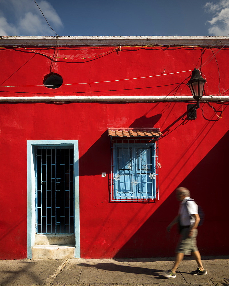 Street scene, Getsemani Barrio, Cartagena, Bolivar Department, Colombia, South America