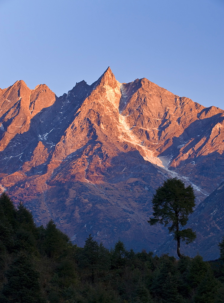 Gonglha, 5813 metres, Solu Khumbu Region, Nepal, Himalayas, Asia