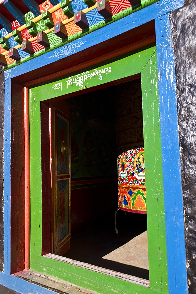 Namche Gompa (Monastery), Namche Bazaar, Solu Khumbu Region, Nepal, Asia