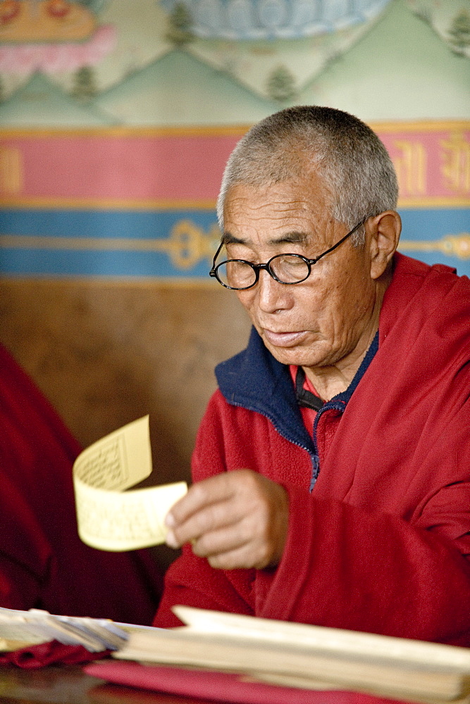 Buddhist Monastery, Kathmandu Valley, Nepal, Asia