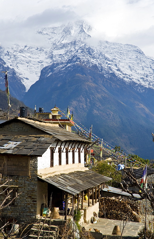 Ghandruk, 1990 metres, Annapurna Himal, Nepal, Himalayas, Asia