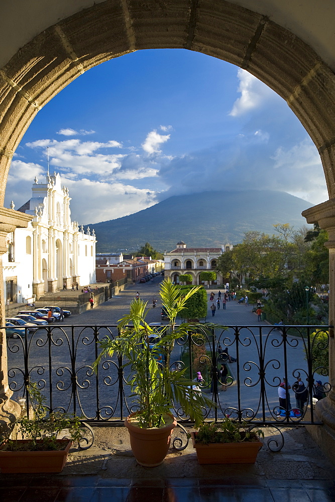 Parque Central, Antigua, Guatemala, Central America