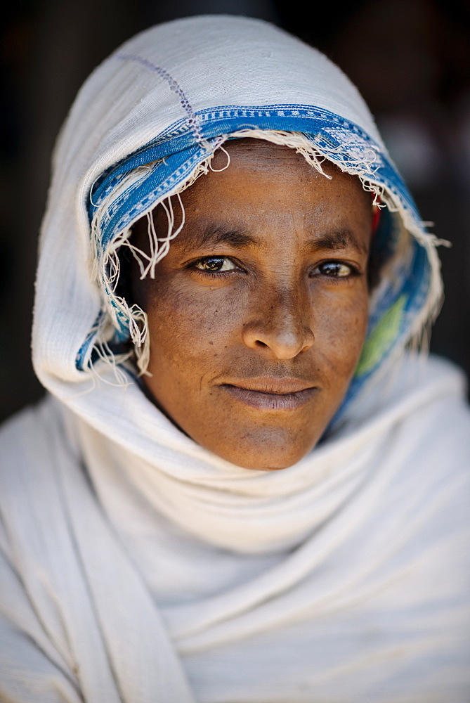 Portrait of Belashe, Lalibela, Ethiopia, Africa