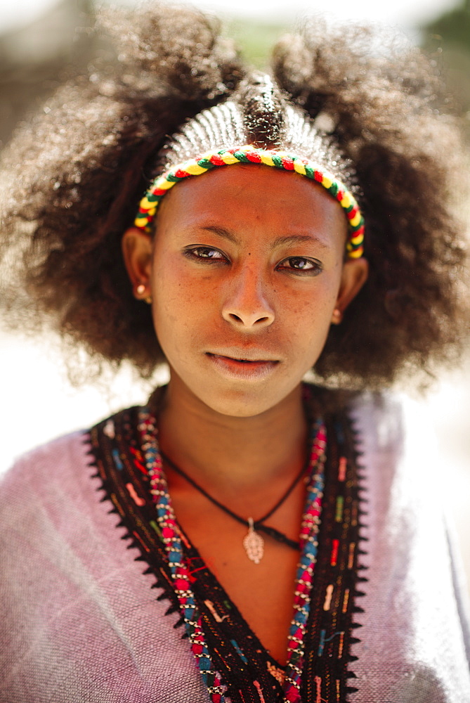 Portrait of Brtukan, Lalibela, Ethiopia, Africa