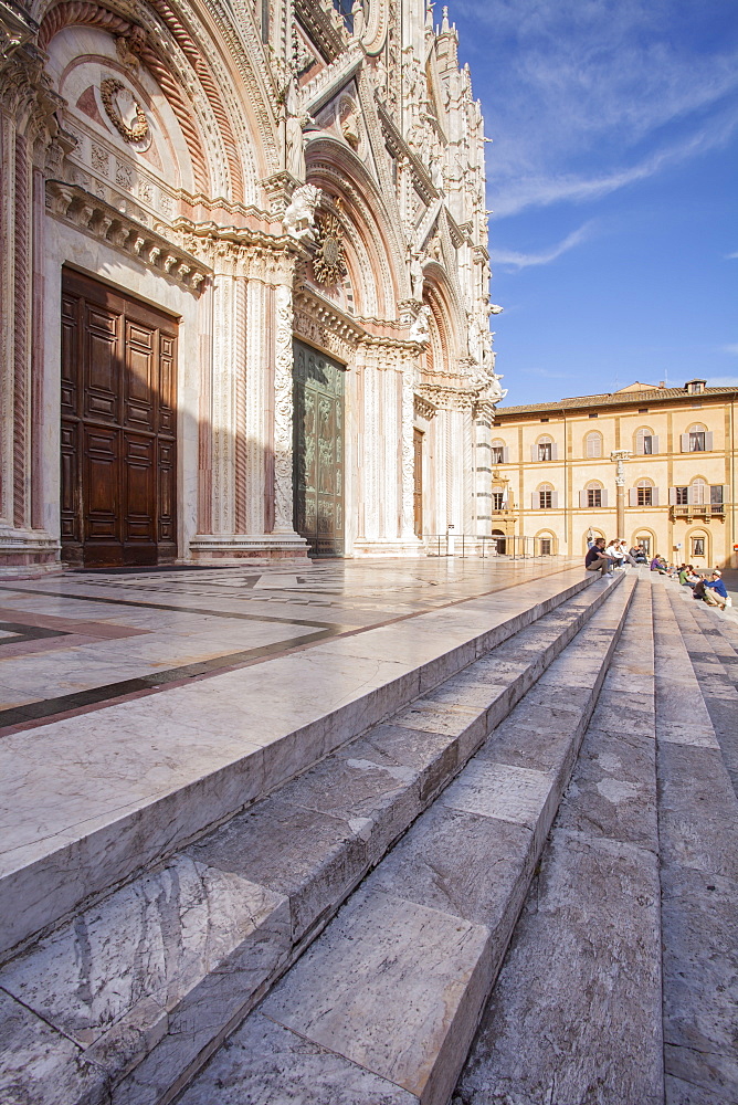 The Duomo di Siena (Siena Cathedral), UNESCO World Heritage Site, Siena, Tuscany, Italy, Europe