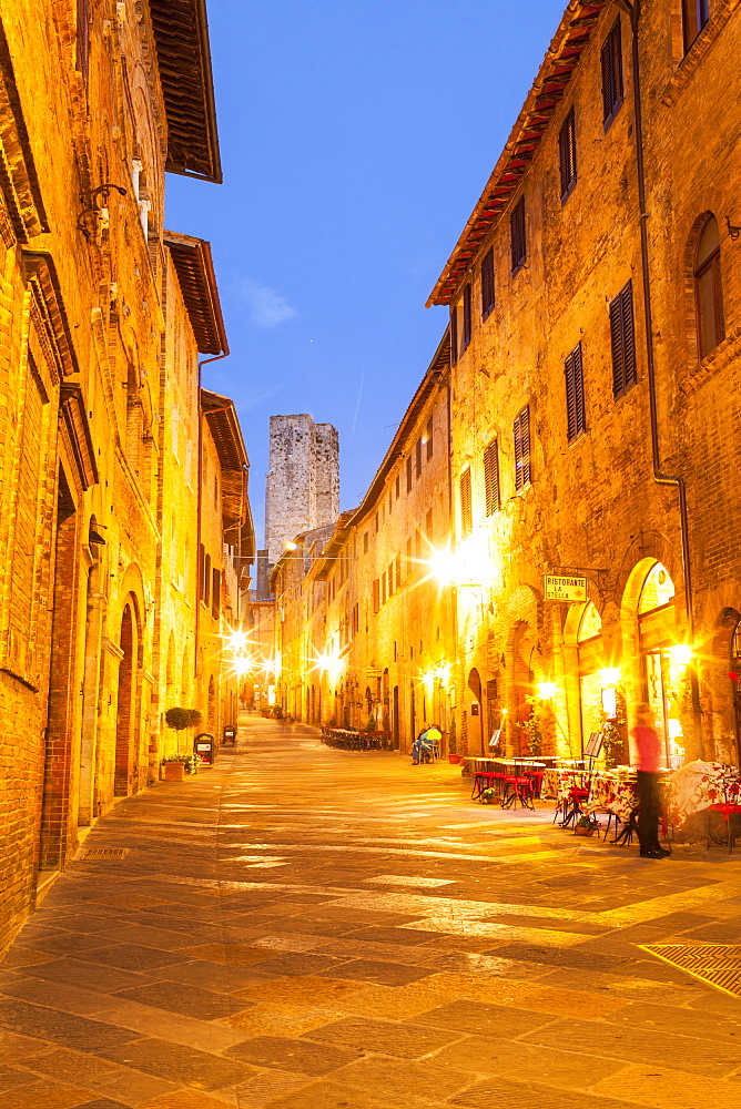 The historic centre of San Gimignano, UNESCO World Heritage Site, Tuscany, Italy, Europe