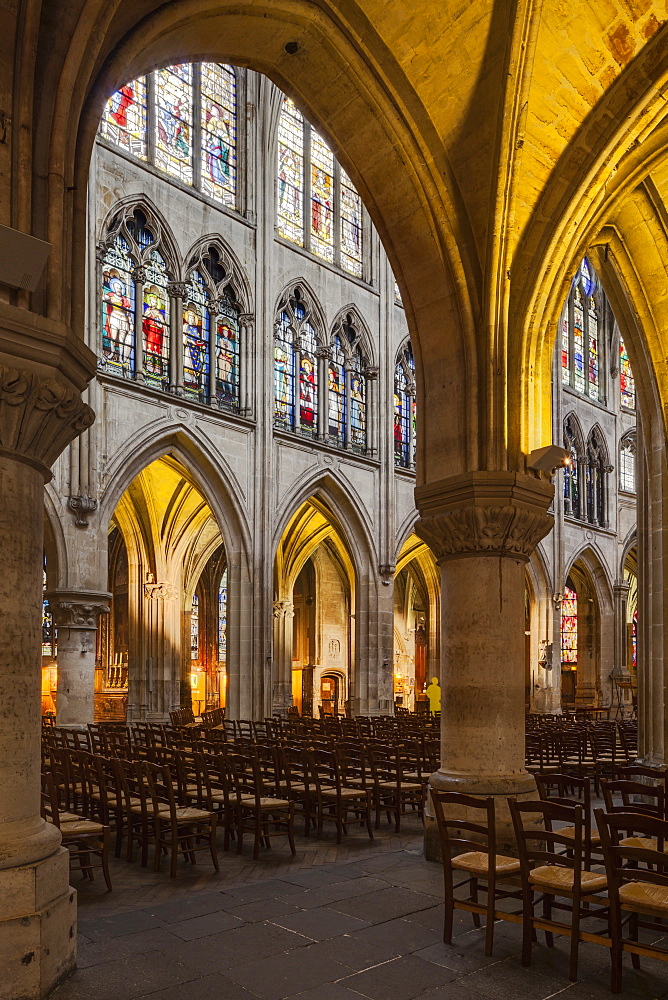 Eglise Saint Severin in Paris, France, Europe