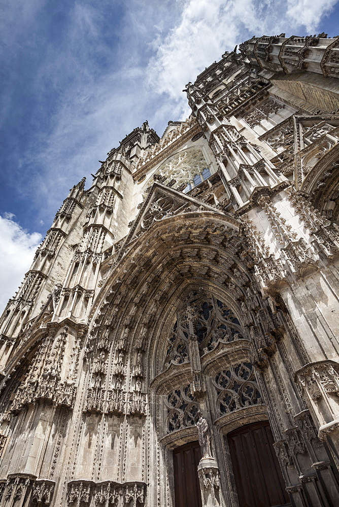 The Cathedral of Saint Gatien in Tours, Indre-et-Loire, Centre, France, Europe 