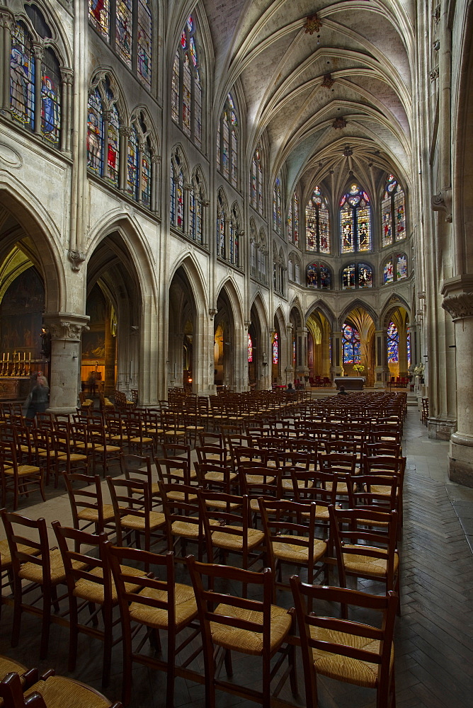 The church of Saint Severin in Paris, France, Europe