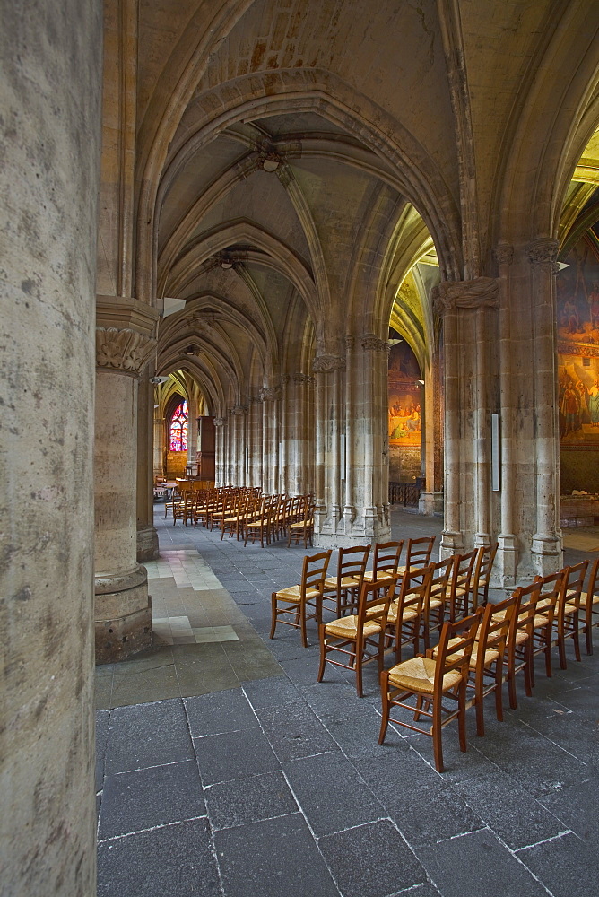 The church of Saint Severin in Paris, France, Europe