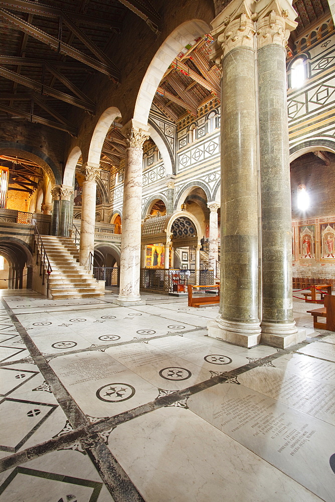 Basilica di San Miniato al Monte in Florence in Tuscany, Italy, Europe