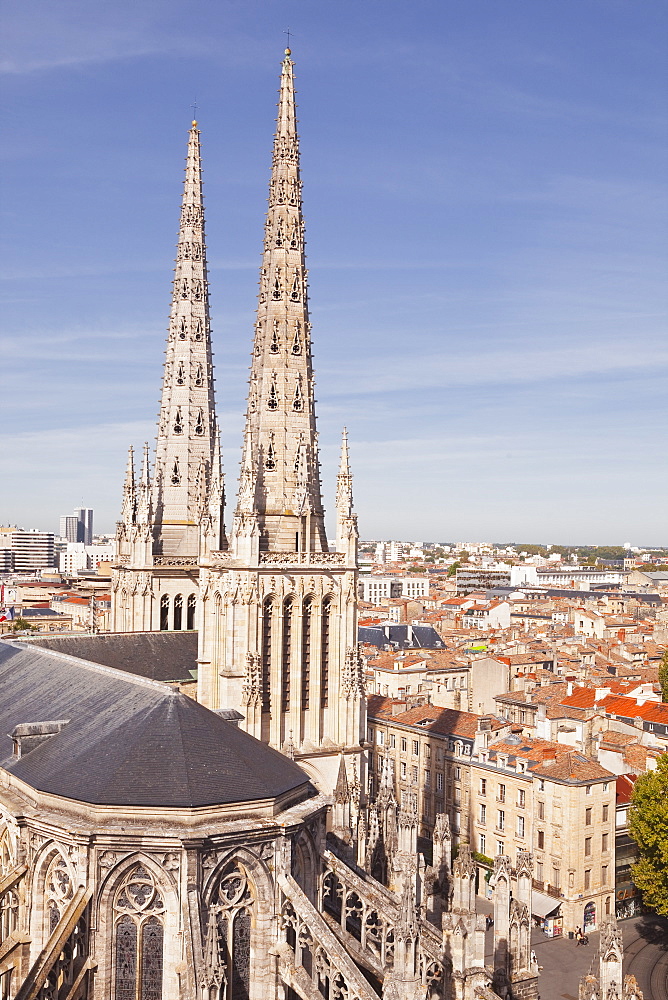 Bordeaux Cathedral (Cathedrale Saint-Andre de Bordeaux), Bordeaux, Gironde, Aquitaine, France, Europe