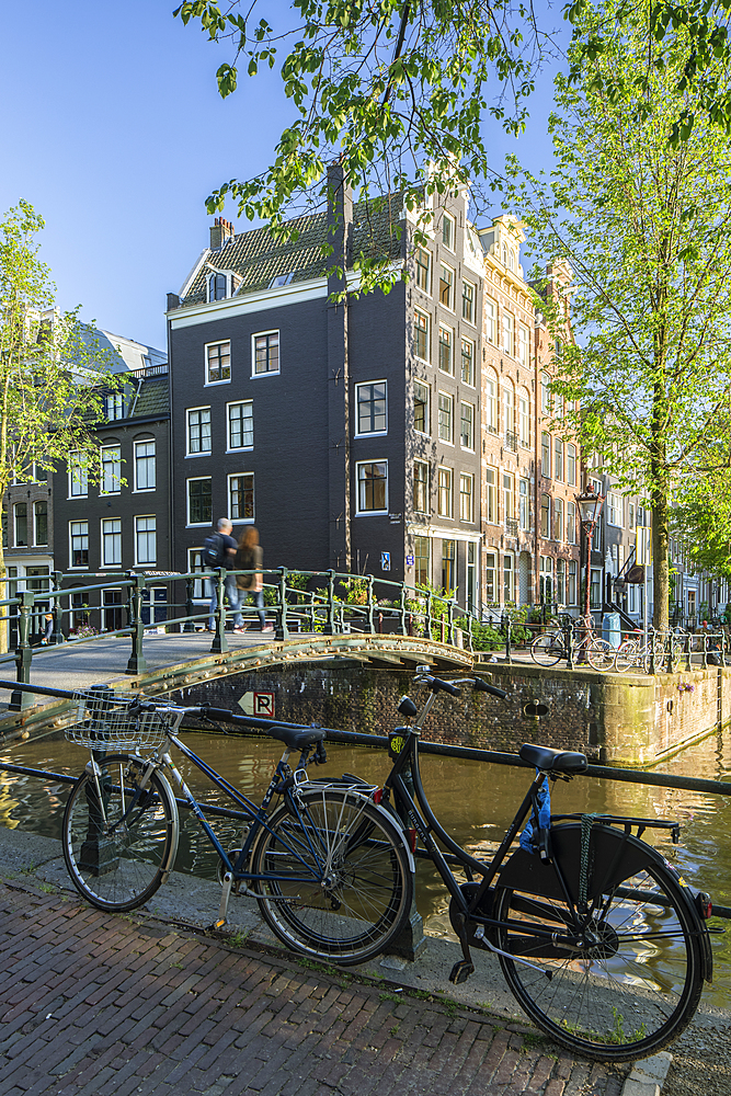 The Herengracht Canal in Amsterdam, North Holland, The Netherlands, Europe