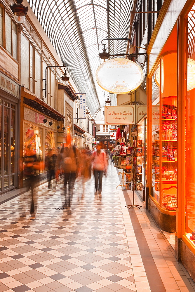 Passage Jouffroy in central Paris, France, Europe