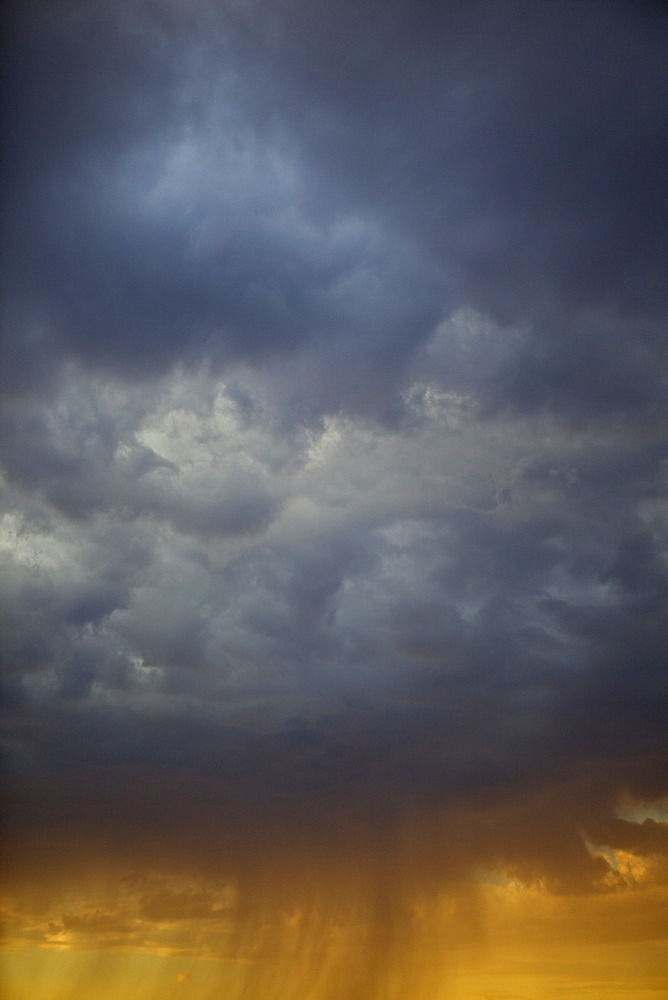 Storm clouds and sunshine, Kansas, United States of America, North America