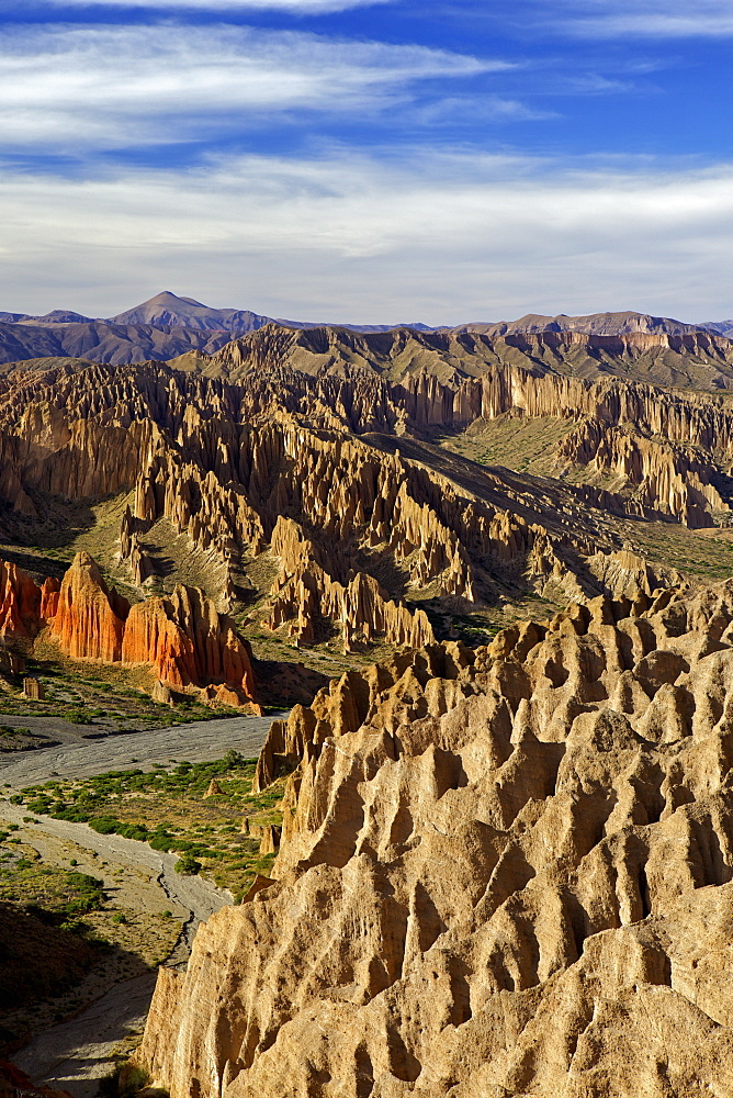 Valleys and mountains of Cordillera de Chichas Range near the town of Tupiza, Bolivia, South America