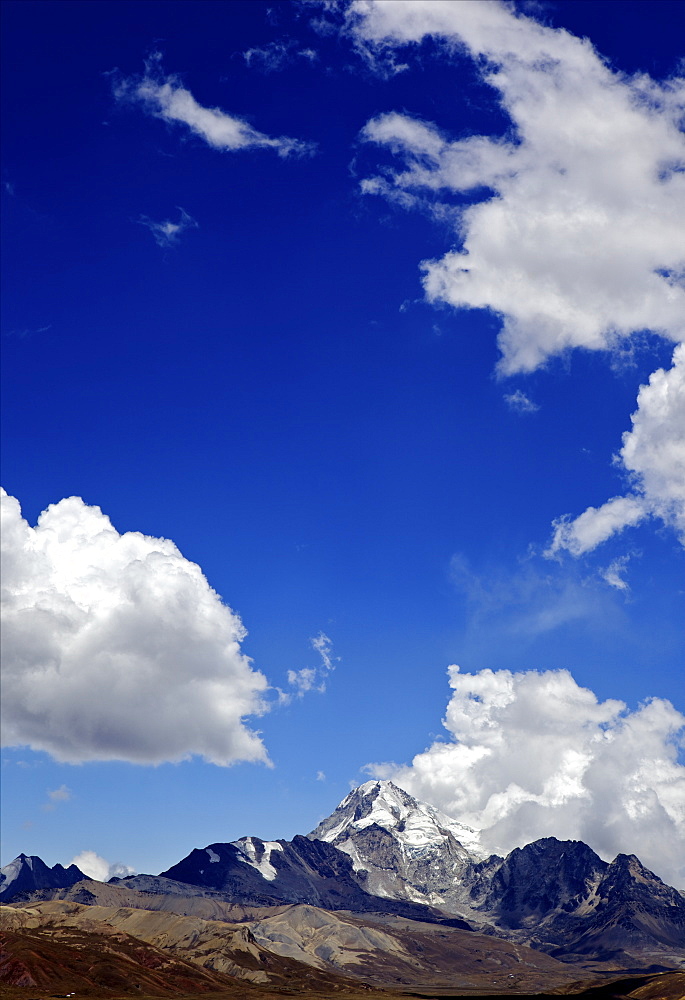 Mount Huayna Potosi, Calahuyo, Cordillera real, Bolivia, Andes, South America