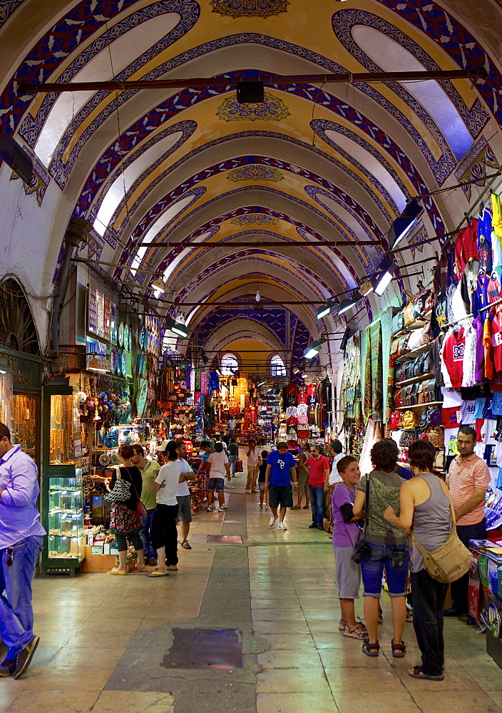 Grand Bazaar (Great Bazaar) (Kapali Carsi), Istanbul, Turkey, Europe, Eurasia 