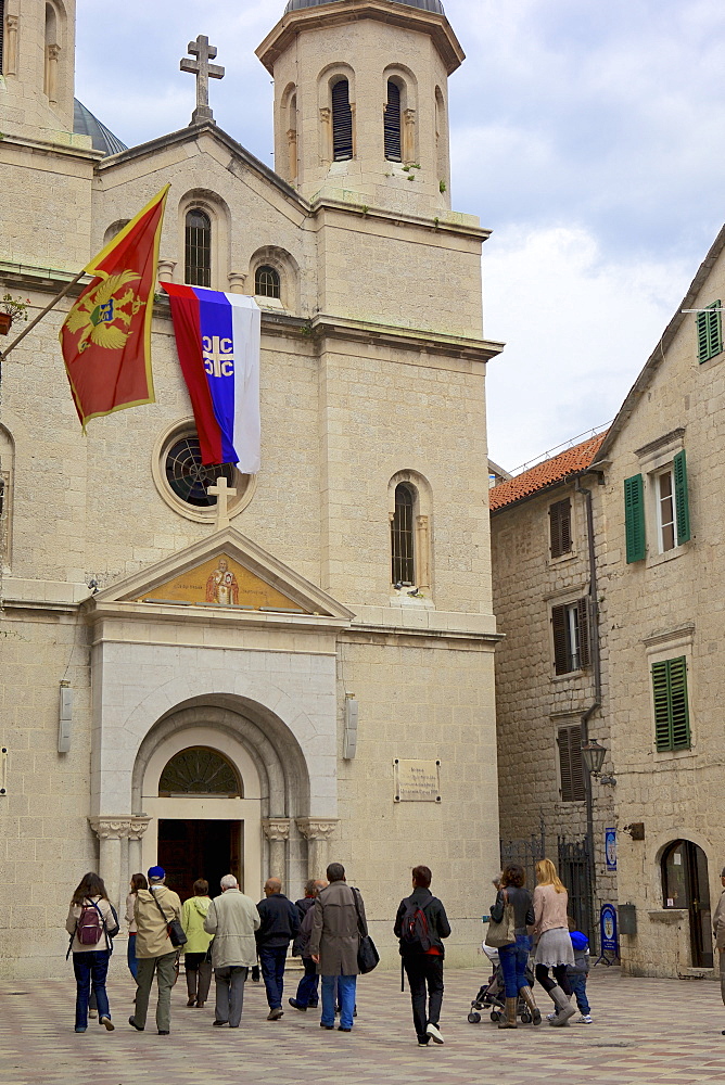 St. Lukes Church, Kotor, UNESCO World Heritage Site, Montenegro, Europe