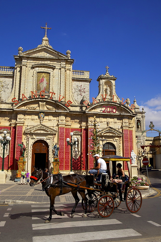 St. Paul's Church and Grotto, Rabat, Malta, Europe