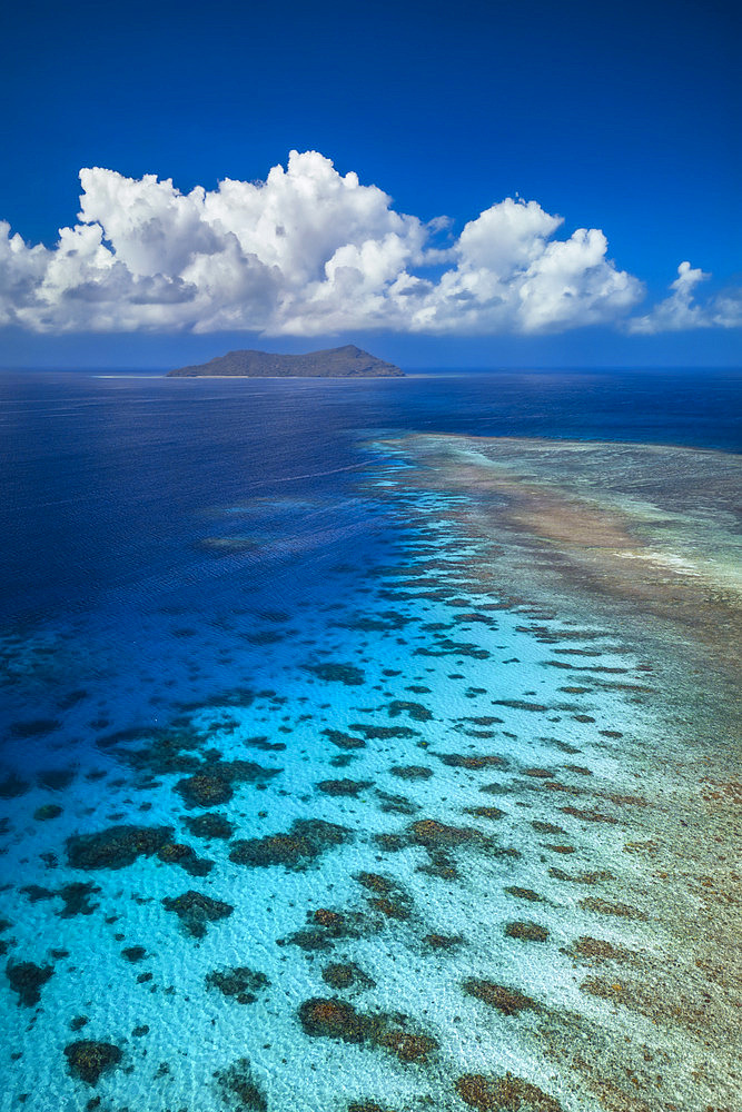 North reef and M'tsamboro islet, Mayotte
