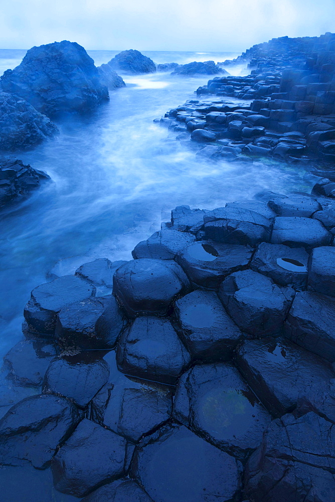 The Giant's Causeway is located on the northern coast of County Antrim UNESCO world heritage Ocean Scenery Travel