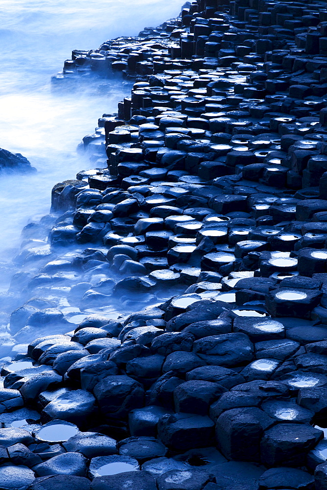 The Giant's Causeway is located on the northern coast of County Antrim UNESCO world heritage Ocean Scenery Travel