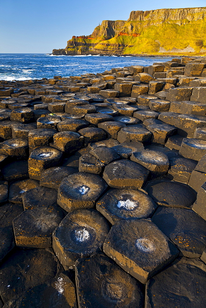 The Giant's Causeway is located on the northern coast of County Antrim UNESCO world heritage Culture Ocean Scenery