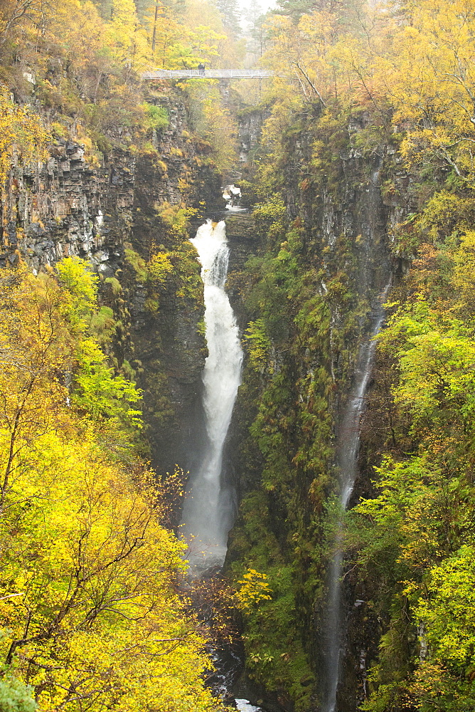 Corrieshalloch Gorge near Ullapool, Highlands, Scotland, UK.