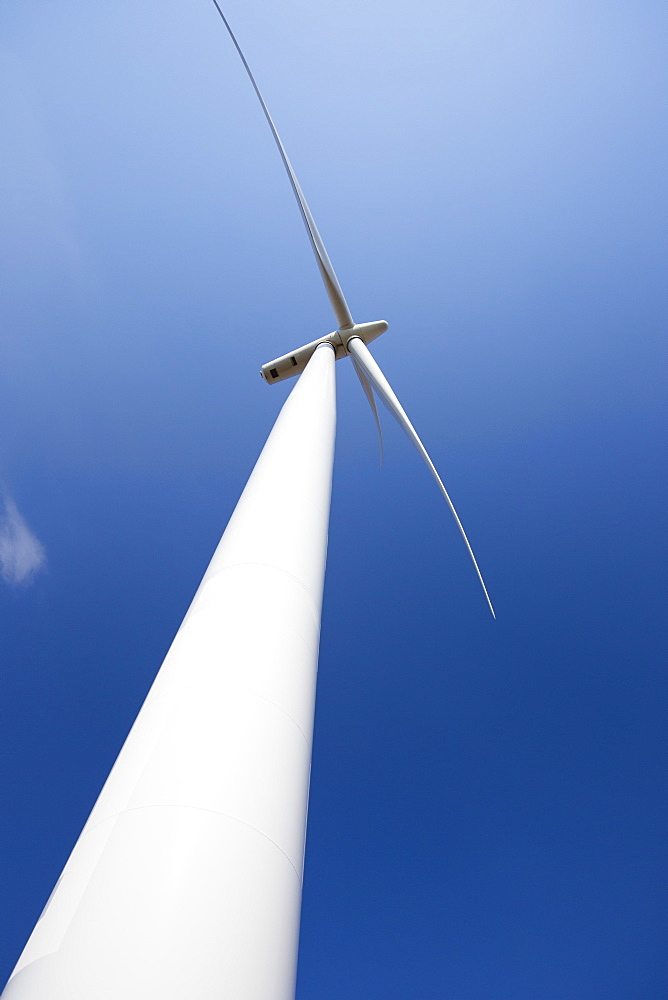 The Clyde Wind Farm in the Southern Uplands of Scotland near Biggar. It is one of europes largest incorporating 152 wind turbines that produce 350 MW and covers 47 square kilomtres