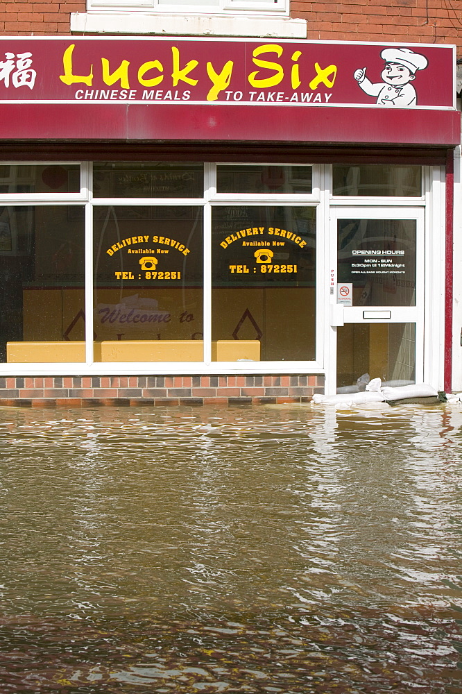 Unprecedented floods in 2007, Bentley, South Yorkshire, England, United Kingdom, Europe