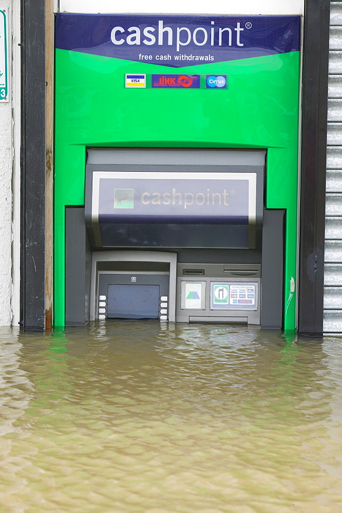 The village of Toll Bar one of many places hit by unprecedented floods in June 2007, near Doncaster, South Yorkshire, England, United Kingdom, Europe